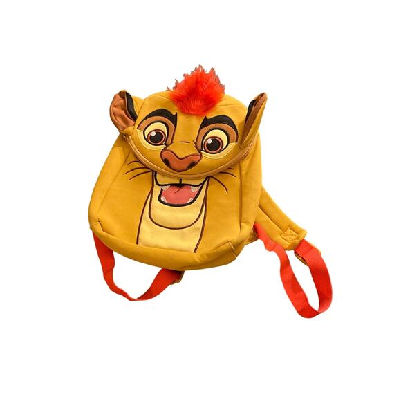 RARE SIMBA Lion KING Disney Store Toddler Backpack 3D Cub - Picture 2 of 5